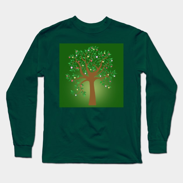 Tree of love Long Sleeve T-Shirt by designInk